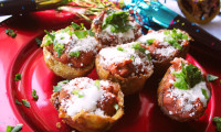 Chorizo and Bean Fried Plantain Cups Will be a Hit on New Year’s Eve