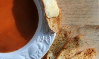 Tomato Bisque with Bacon Crumbles Recipe