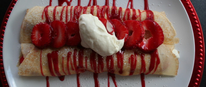 Easy Valentine’s Day Treat: Crushing on Crepes