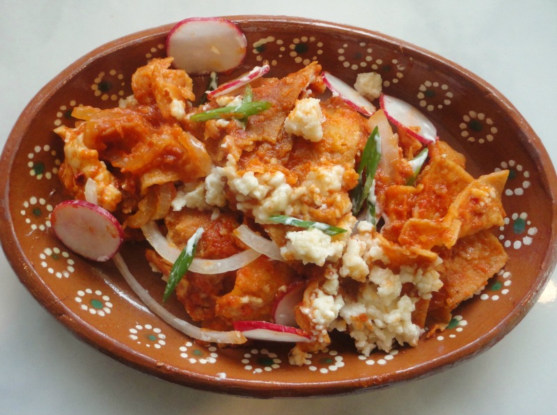 Chilaquiles - Mexican Breakfast