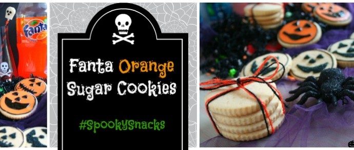 Halloween Fun with Fanta Orange Sugar Cookies