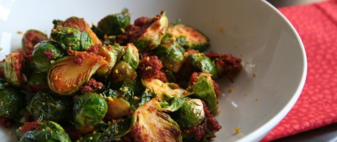 Brussels Sprouts with Mexican Chorizo