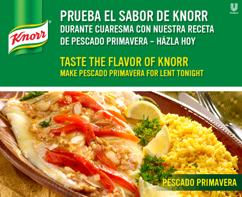 Prueba el sabor de Knorr at Northgate this Lent