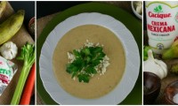Creamy Plantain Soup with Cacique