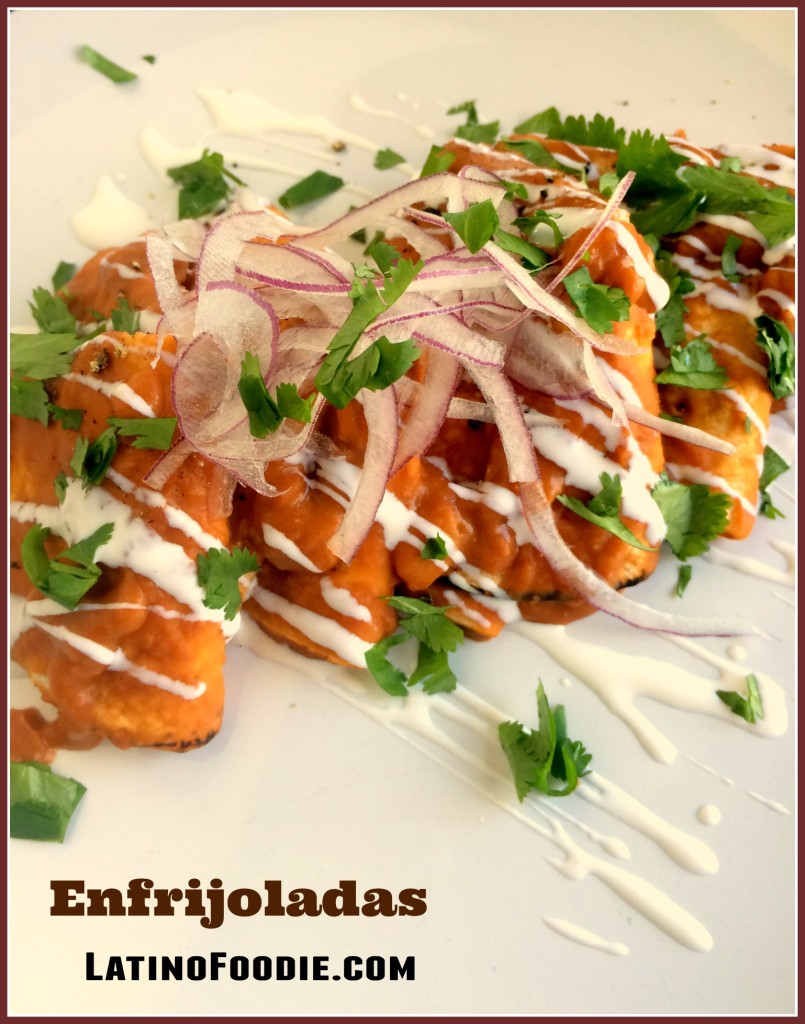 Enfrijoladas 1