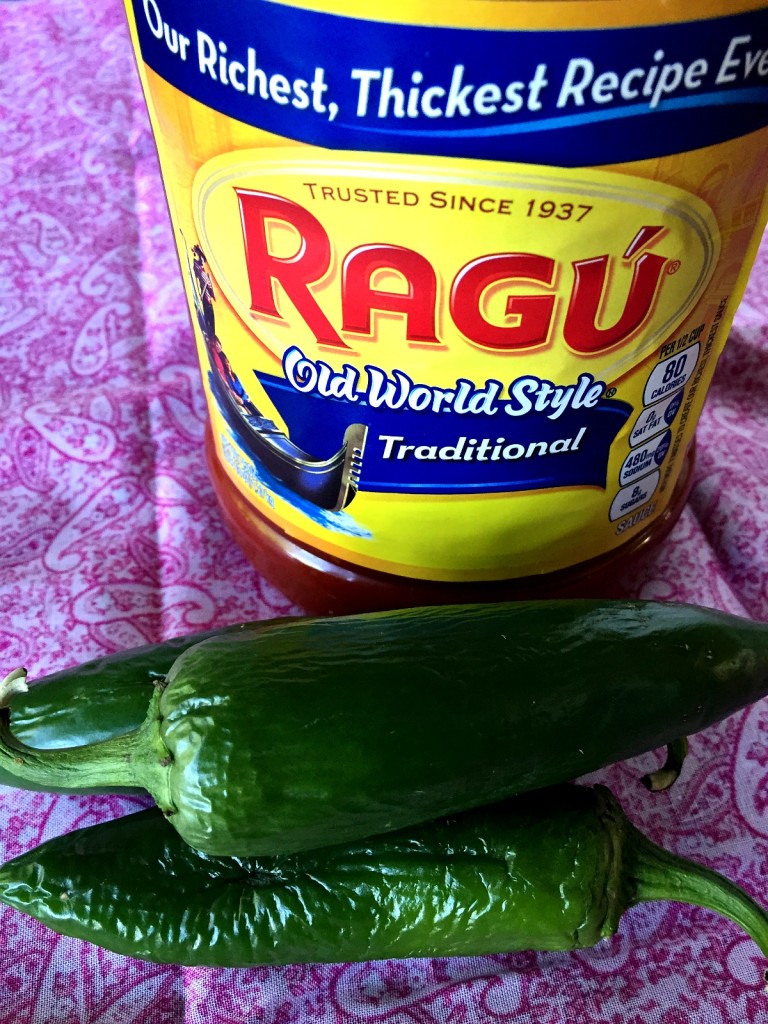 Jar with Jalapenos