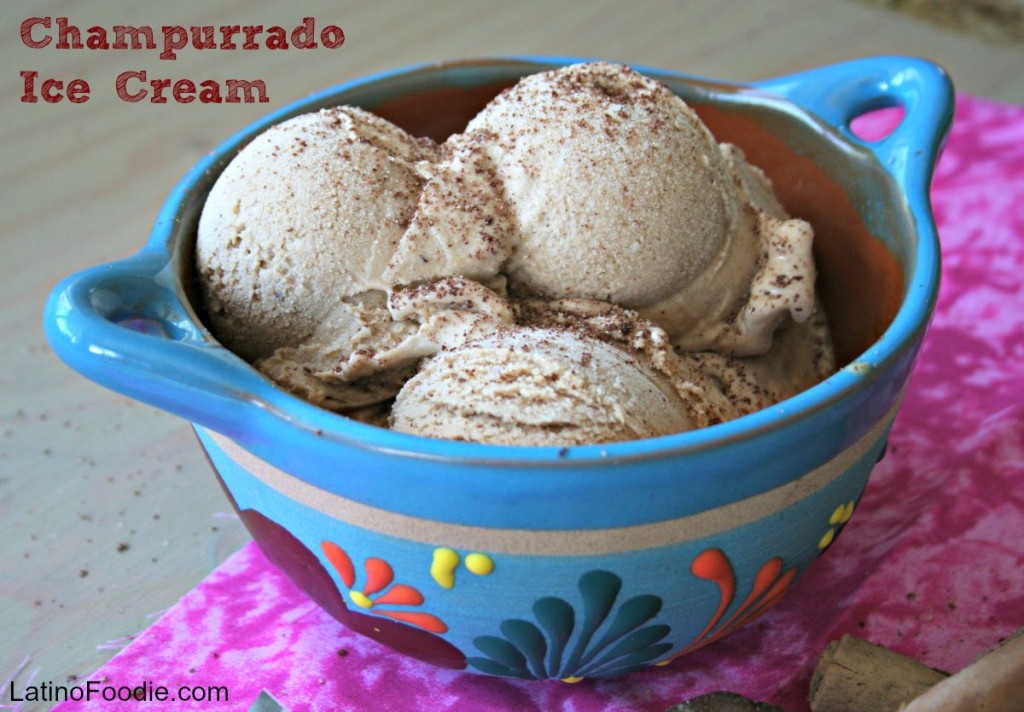 Champurrado Ice cream horizontal