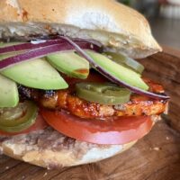 Agave Guajillo Glazed Pork Chops